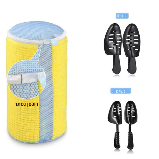 תבנית נעליים מתכווננת לשמירה על הצורה של הנעליים