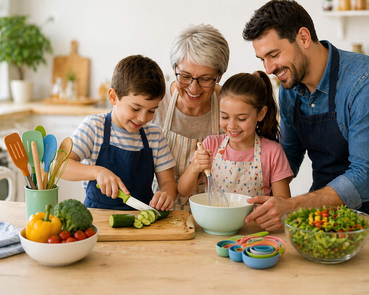 Family-Friendly Kitchen Tools: Cooking Together at Any Age