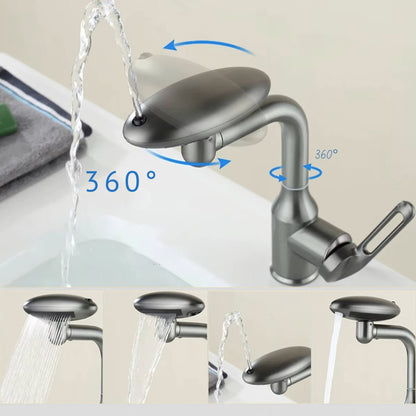 ברז נירוסטה רב תכליתי עם ארבעה מצבי זרימה לשדרוג המטבח והאמבטיה חווית מים נעימה ללא התזות