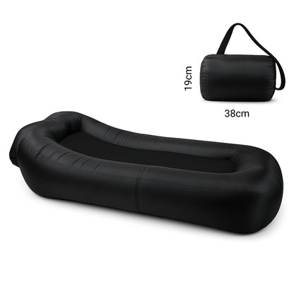 מזרן אייר לונג מתנפח ללא משאבה לשימוש בבית גינה חוף בריכה וקמפינג