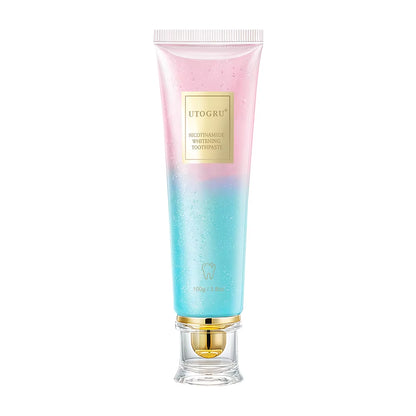 100G Niacinamide Whitening Toothpaste Refreshing Clean Teeth for Men and Women Fresh Breath Toothpaste to Remove Tooth Stains