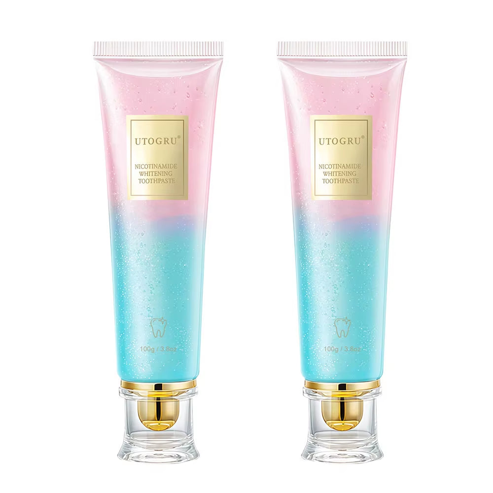100G Niacinamide Whitening Toothpaste Refreshing Clean Teeth for Men and Women Fresh Breath Toothpaste to Remove Tooth Stains