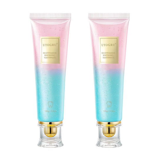 100G Niacinamide Whitening Toothpaste Refreshing Clean Teeth for Men and Women Fresh Breath Toothpaste to Remove Tooth Stains