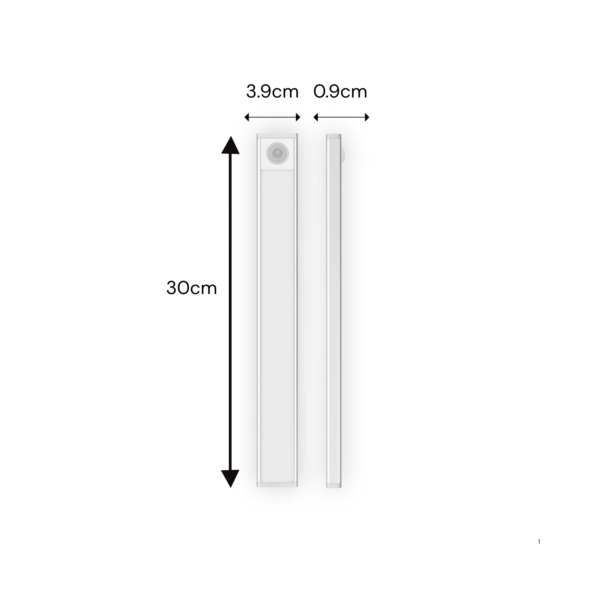 Ultra Thin Motion Sensor LED Light Rechargeable Magnetic Cabinet Light