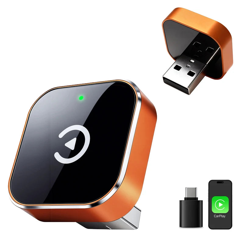 Lenovo 2-in-1 Wireless CarPlay Android Auto Adapter