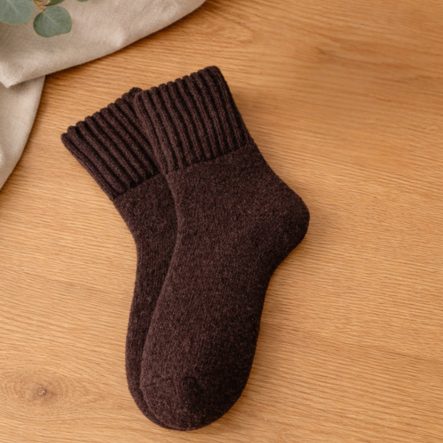 גרבי חורף עבות לנשים 5 זוגות חמות ונוחות למזג אוויר קר