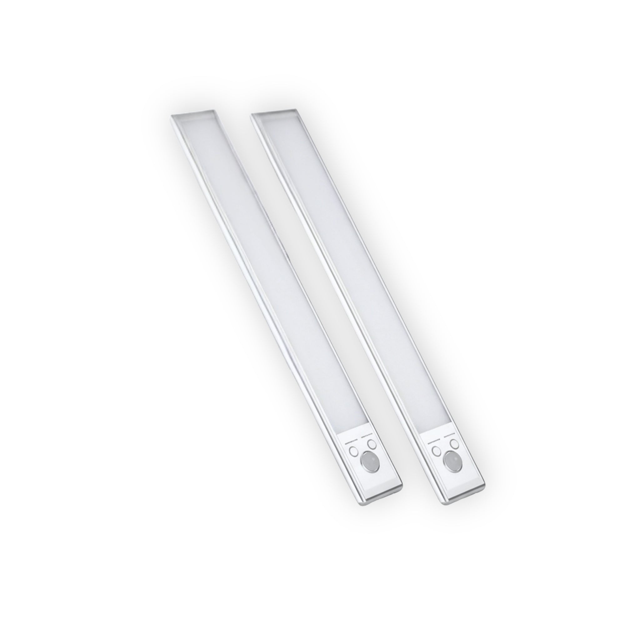 Ultra thin motion sensor LED light mounted under kitchen cabinet