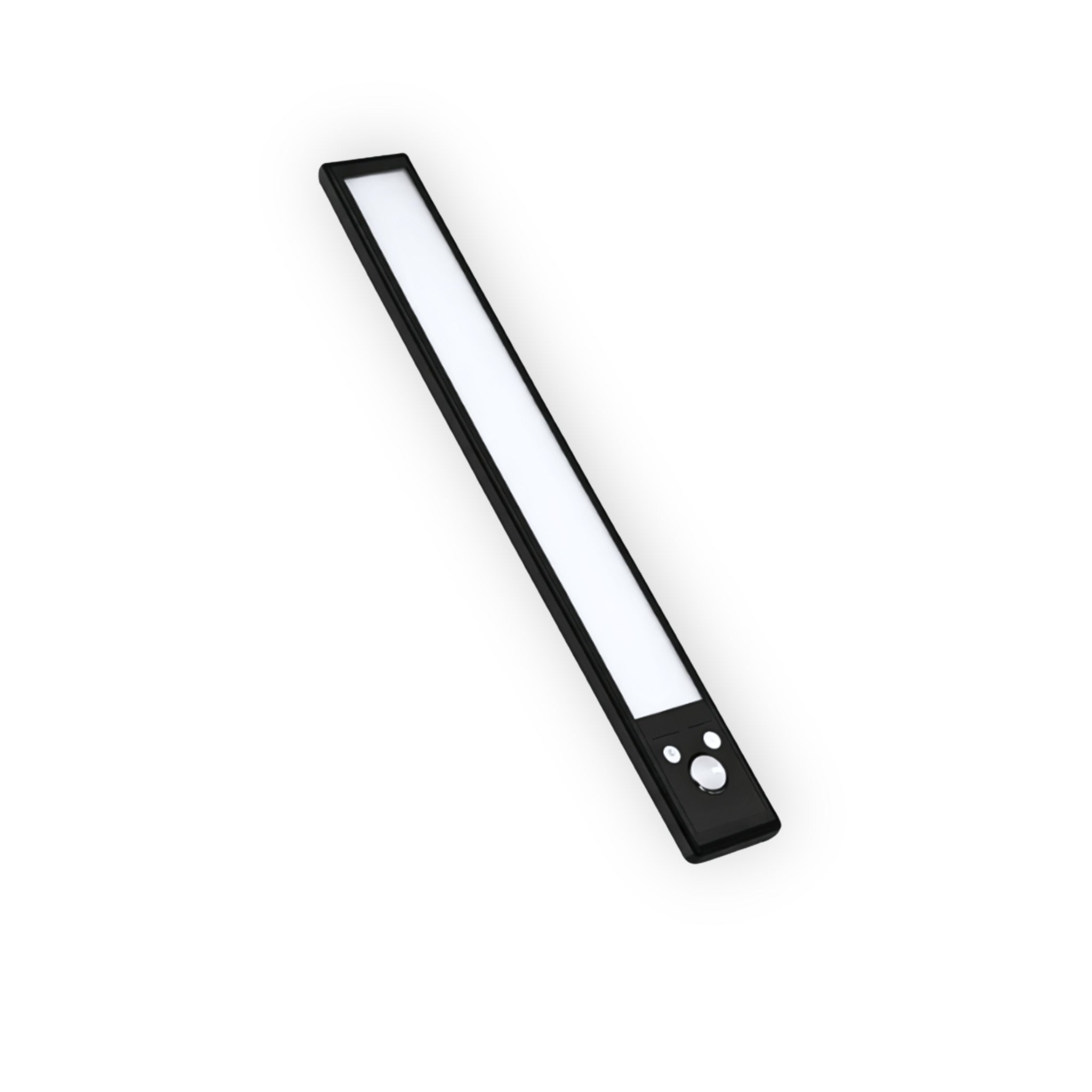 Motion sensor light close-up showing USB charging port