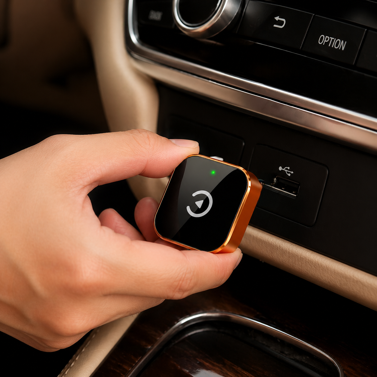 2-in-1 Wireless CarPlay & Android Auto Adapter