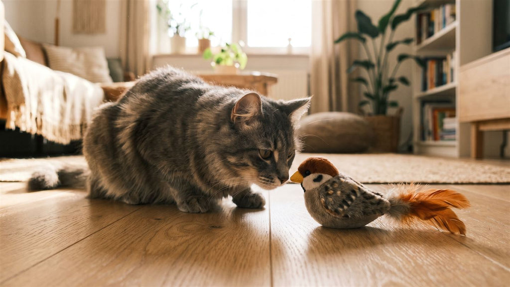 Chirping Bird Cat Toy
