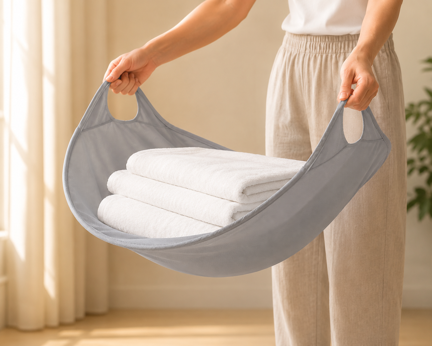 Pop-Up Laundry Basket
