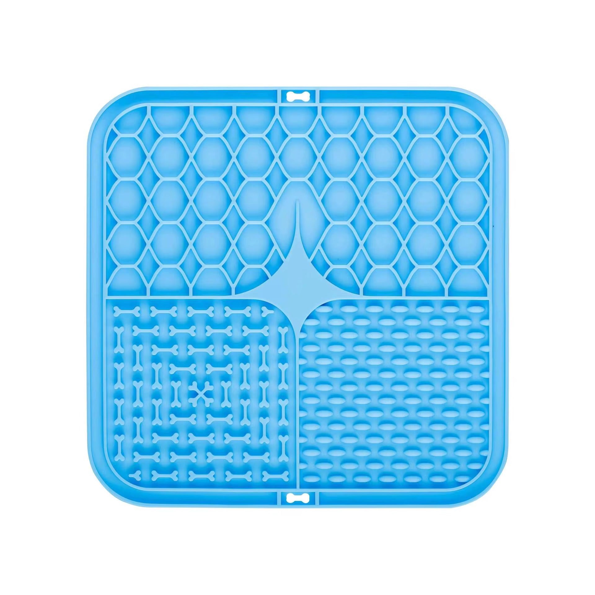 Silicone Dog Lick Mat - Blue