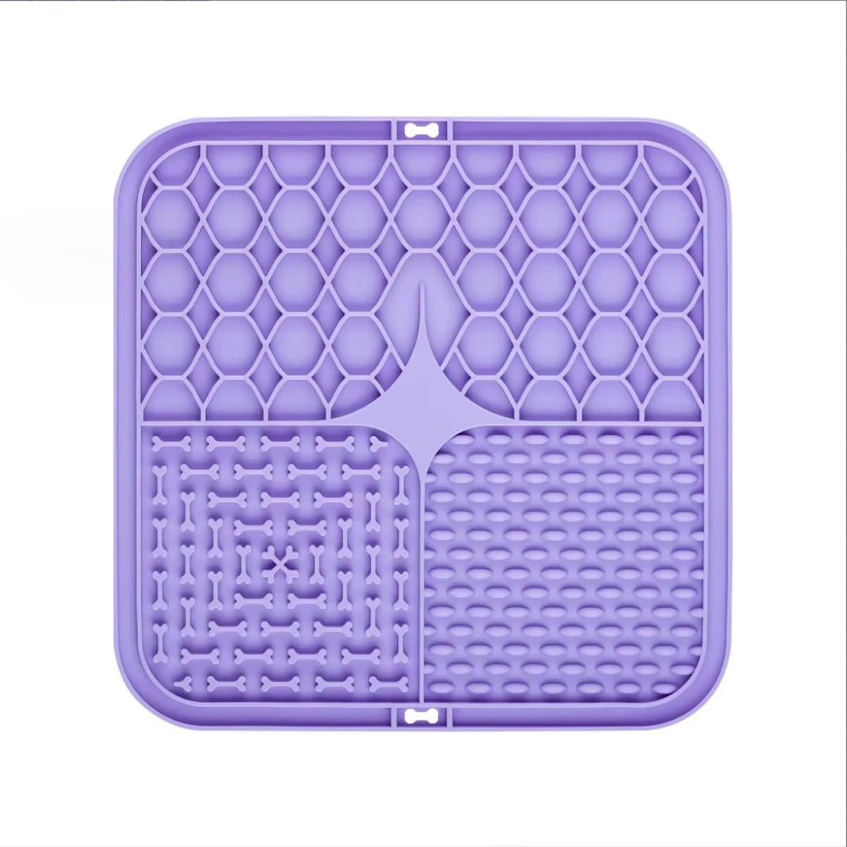 Silicone Dog Lick Mat - Purple